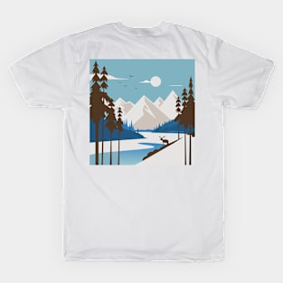 Forest Vintage Style T-Shirt